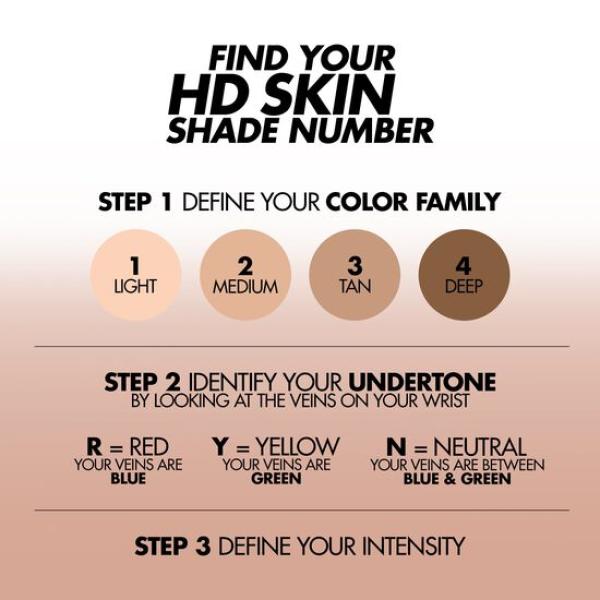 بودرة الأساس اتش دي سكين